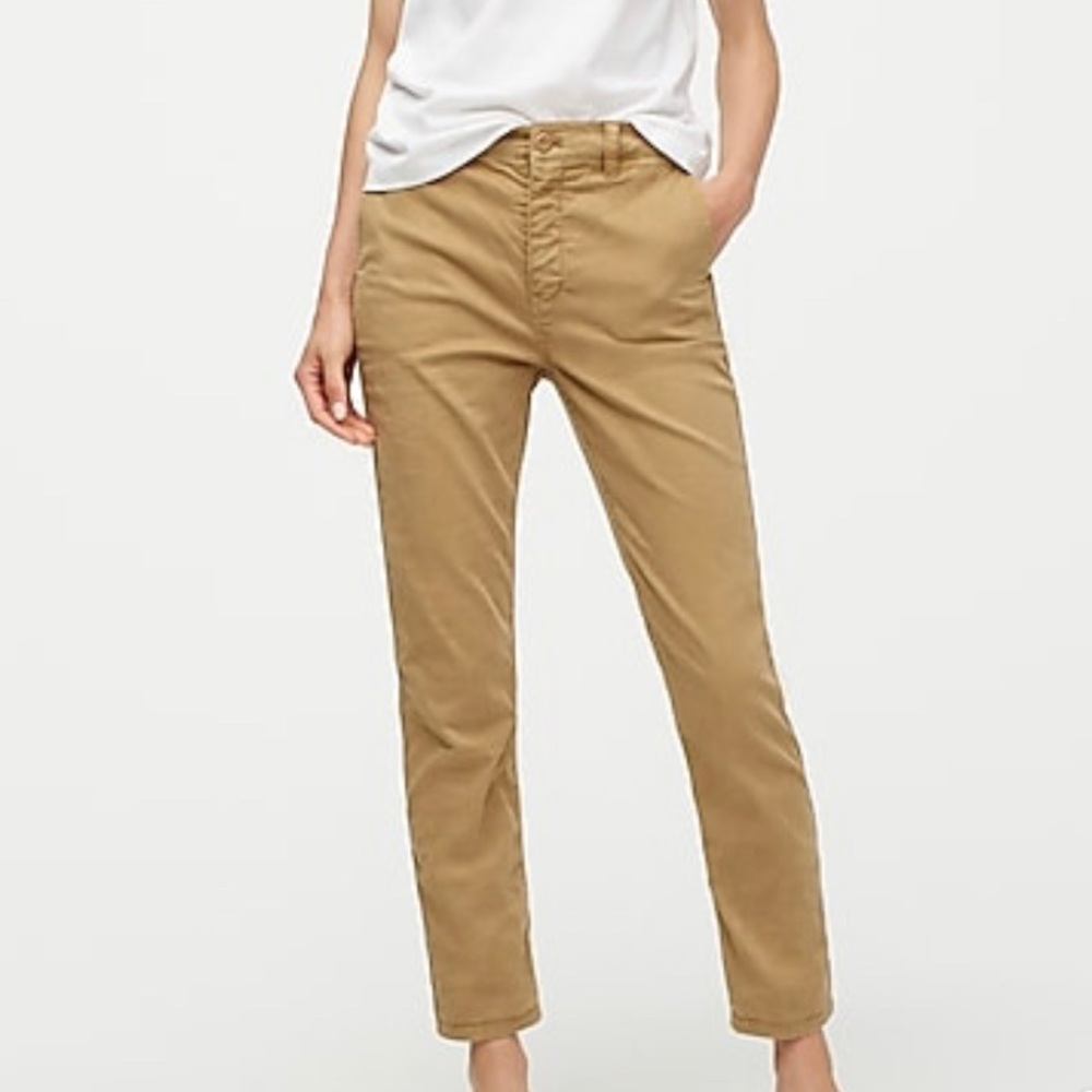 J Crew Women’s Chino Khaki Pants